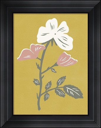 Framed Blossom Bud I Print