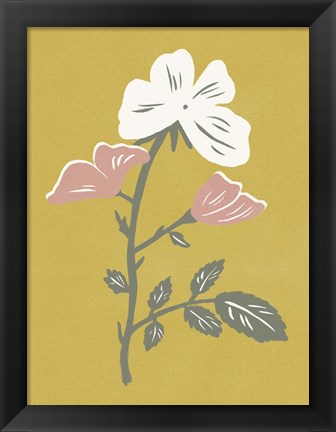 Framed Blossom Bud I Print