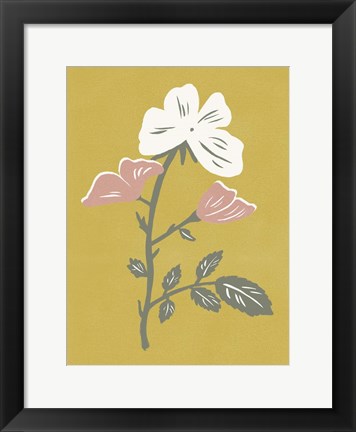 Framed Blossom Bud I Print