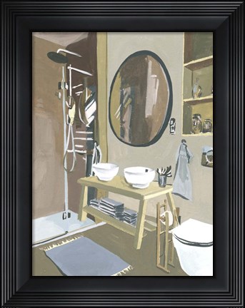 Framed Stealing Moments I Print
