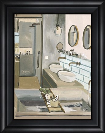 Framed Stealing Moments II Print