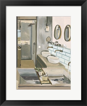 Framed Stealing Moments II Print