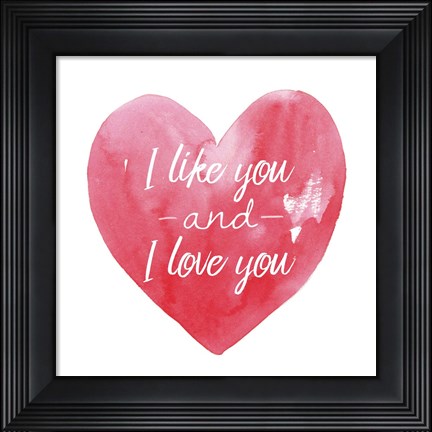 Framed Squad Goals II Print