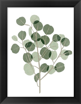 Framed Windy Eucalyptus I Print