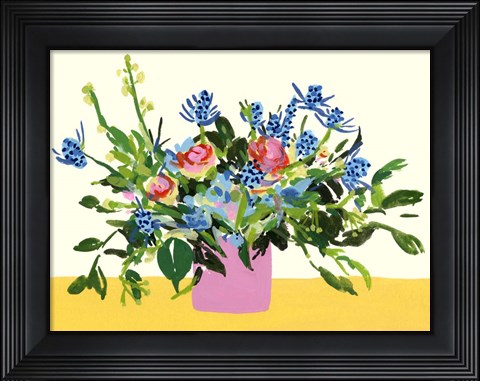 Framed Grand Bouquet I Print