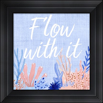 Framed Gone Swimming II Print