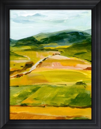 Framed Country Gaze I Print
