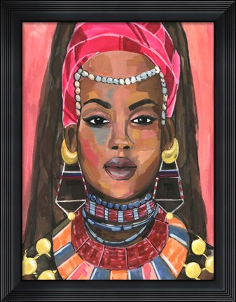 Framed Ornament Empress II Print