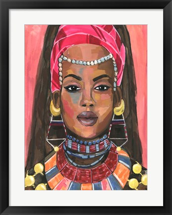 Framed Ornament Empress II Print