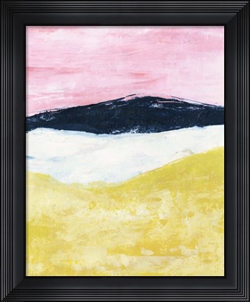 Framed Spring Plain I Print