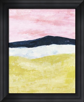 Framed Spring Plain II Print