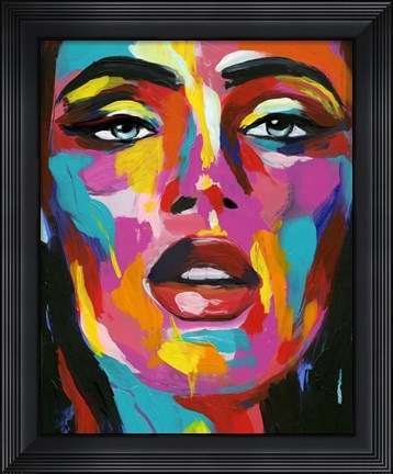 Framed Prismatic Pout II Print