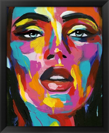 Framed Prismatic Pout II Print