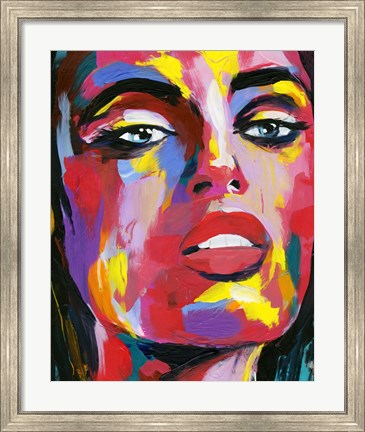 Framed Prismatic Pout III Print