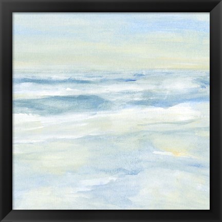 Framed Calming Seas II Print