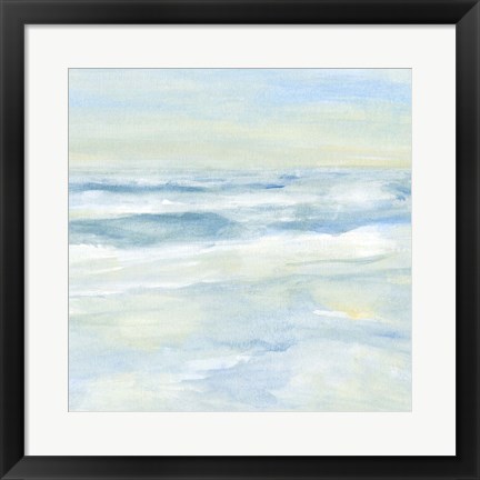 Framed Calming Seas II Print