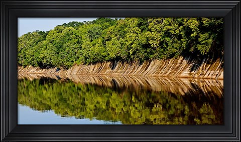 Framed Sailing on the Tombigbee Waterway in Alabama Print