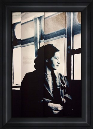 Framed Alabama, Montgomery, Rosa Parks Museum Print