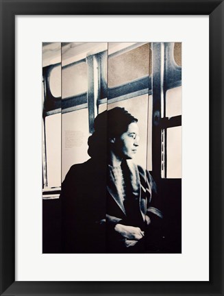 Framed Alabama, Montgomery, Rosa Parks Museum Print