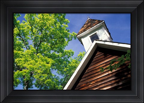 Framed Old School House, Palisades Park, Alabama Print