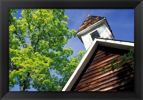 Framed Old School House, Palisades Park, Alabama Print