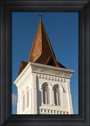 Framed First United Methodist Church, Huntsville, Alabama Print