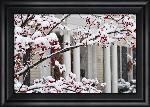 Framed Twickenham in Christmas, Huntsville, Alabama Print