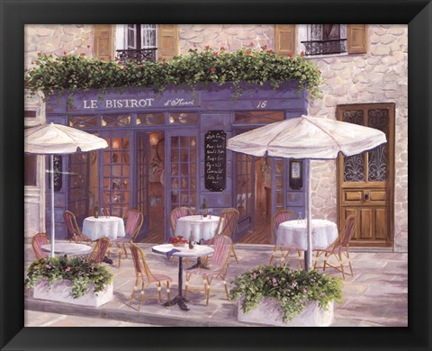 Framed Bistrot Print