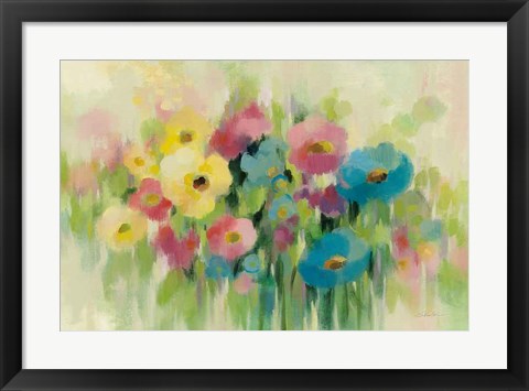 Framed First Spring Flowers Print