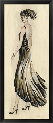 Framed Evening Gown IV Print