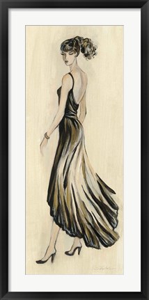 Framed Evening Gown IV Print