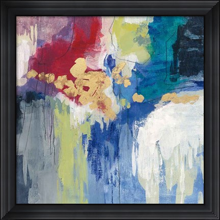 Framed Sparkle Abstract III Print