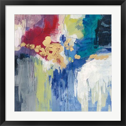 Framed Sparkle Abstract III Print