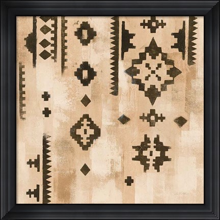 Framed Scandanavian Mood III Clay Print