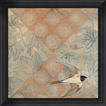 Framed Crimson Sundown Print