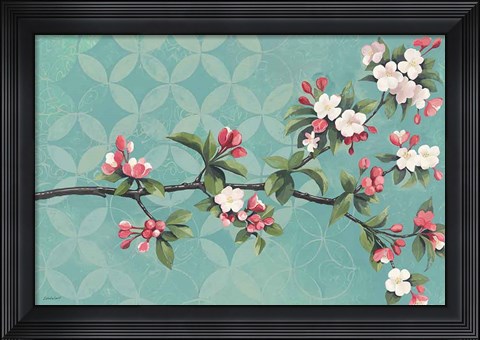 Framed Cherry Blossoms Print