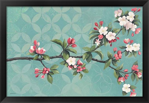 Framed Cherry Blossoms Print