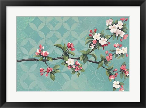 Framed Cherry Blossoms Print