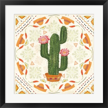 Framed Tex Mex Fiesta V Print