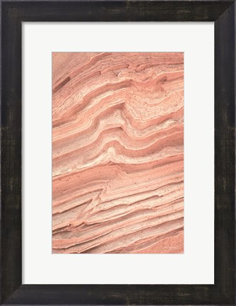 Framed Coyote Buttes IV Blush Orange Print