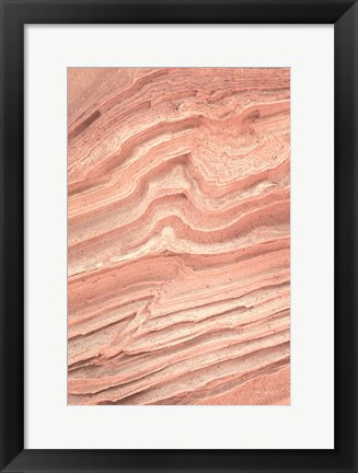 Framed Coyote Buttes IV Blush Orange Print