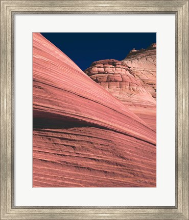 Framed Coyote Buttes II Blush Print