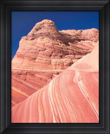 Framed Coyote Buttes I Blush Print