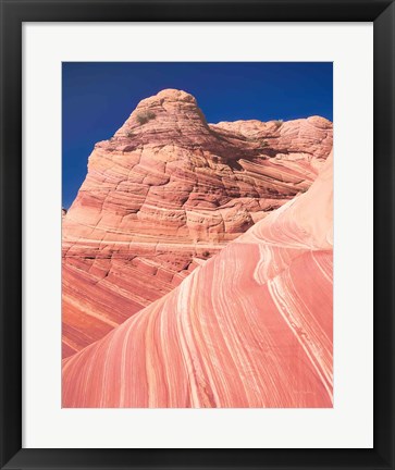 Framed Coyote Buttes I Blush Print