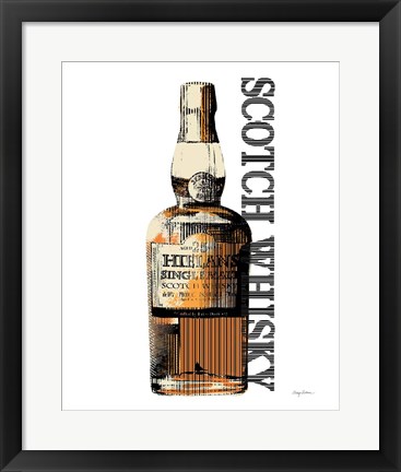 Framed Scotch Whisky Print