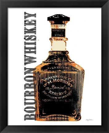 Framed Bourbon Whiskey Print