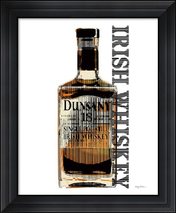 Framed Irish Whiskey Print