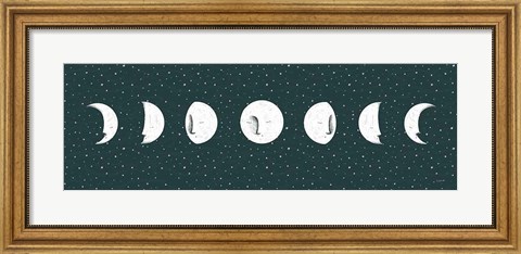 Framed Sweet Dreams Moon Cycle Print
