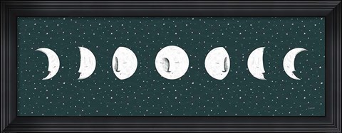 Framed Sweet Dreams Moon Cycle Print