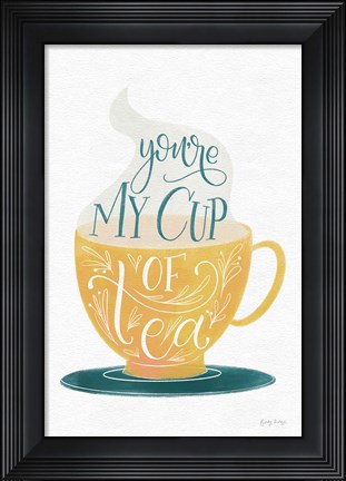 Framed My Cup of Tea Print